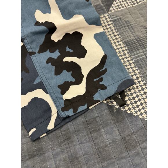 Vintage 90s Official Marines Navy Blue Tiger Camo Artic Paratrooper Pants Men XL - Picture 5 of 6